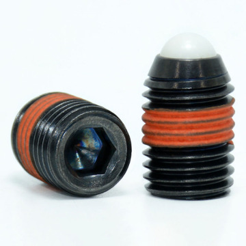 Factory Spot Carbon Steel Black Oxide Threaded Ball Plunger with Spring: Product Details and Specifications