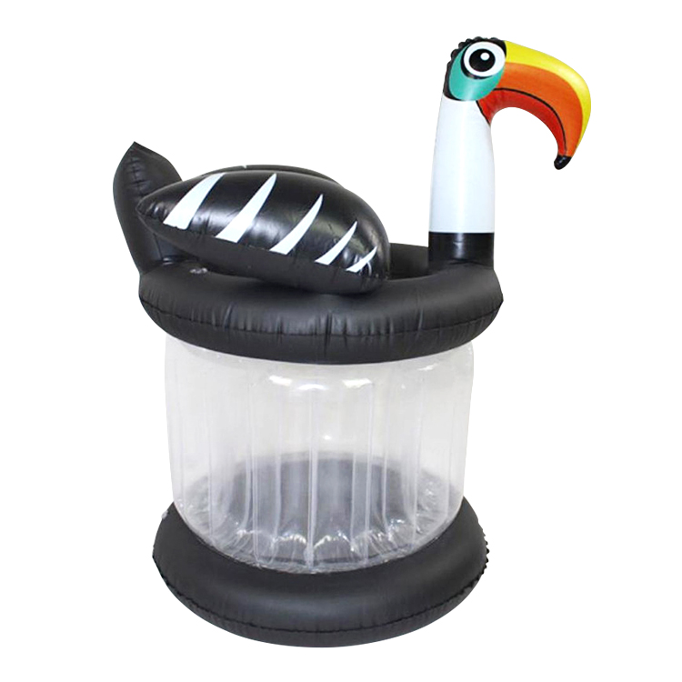 Inflatable Floating Cooler PVC Pool Drink Holder Floats