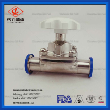 Sanitary Manual Diaphragm Valve For Control fluid motion