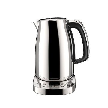 Electric Kettle: 2200W Stainless Steel Water Heater with 1.8L Capacity and Temperature Control for Tea & Coffee