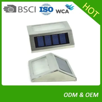 Hot Sell Solar Powered Mini Motion Sensor Solar Outdoor LED Wall Light With Long Time Warranty illuminazione per esterni