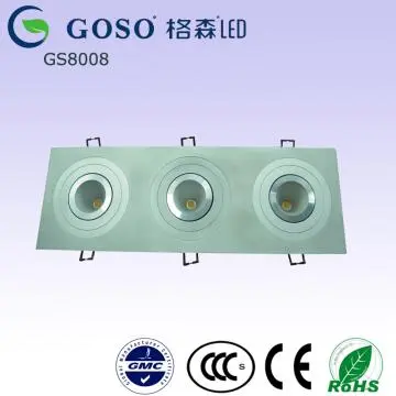 surface recessed lighting fixture