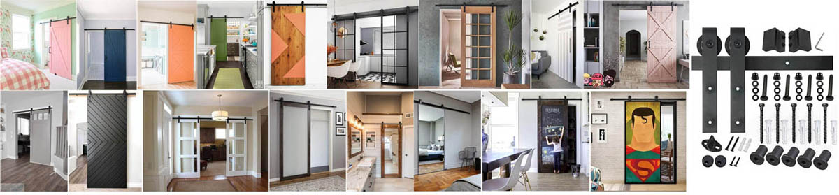 hot sale barn door kits M00002 