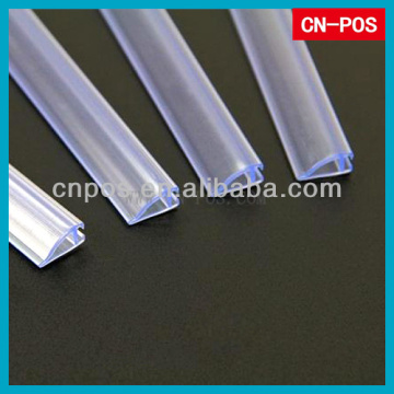 supermarket pvc h profile for hanging