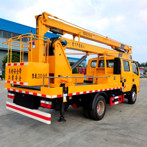 Dongfeng 13 -метровый складной рука воздушное рабочее транспортное средство