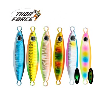 THORFORCE High-Quality Artificial Jig Bait Luminous Fishing Lure for Saltwater and Freshwater