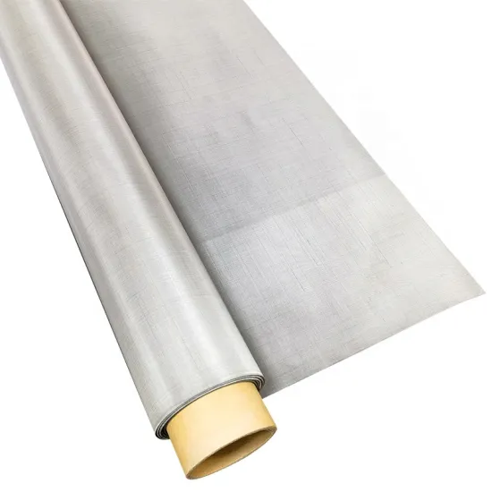 High Purity Sterling Silver Wire Mesh Screen Netting 99.99%