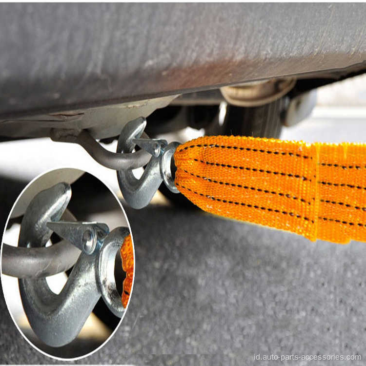 Tarik mobil tow rope strap kinetic pemulihan derek