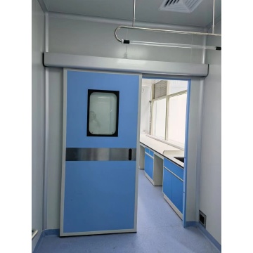 Medical Steel Automatic Sliding Clean Door Single Door