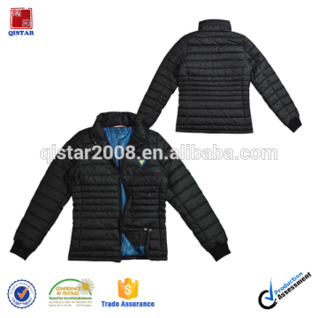High Quality Winter Women's Nylon Stand Collar Jacket