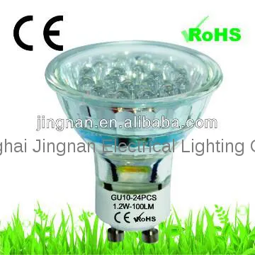 low power led spotlight gu10 diameter 50mm