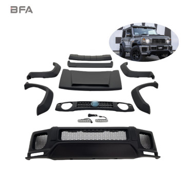 Suzuki Jimny 2019-2022 FiberGlass LB Style Car Bumper Fenders Flares Body Kit