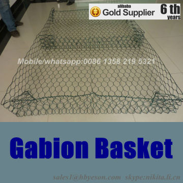 Hot sale!!!Hexagonal Gabion Basket Gabion Mesh(Direct Factory)