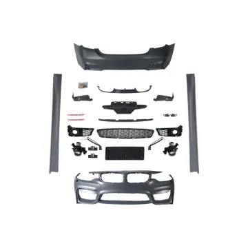 2013-2020 BMW F32 to M4 Bumper and Body Kit - PP Plastic Parts