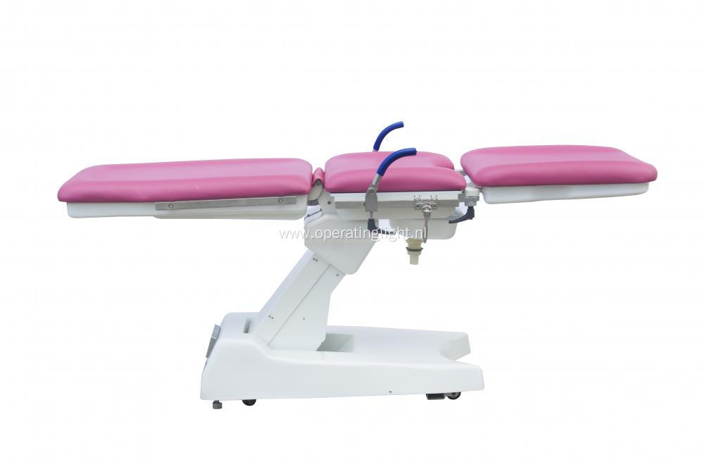 Foot control switch obstetric bed