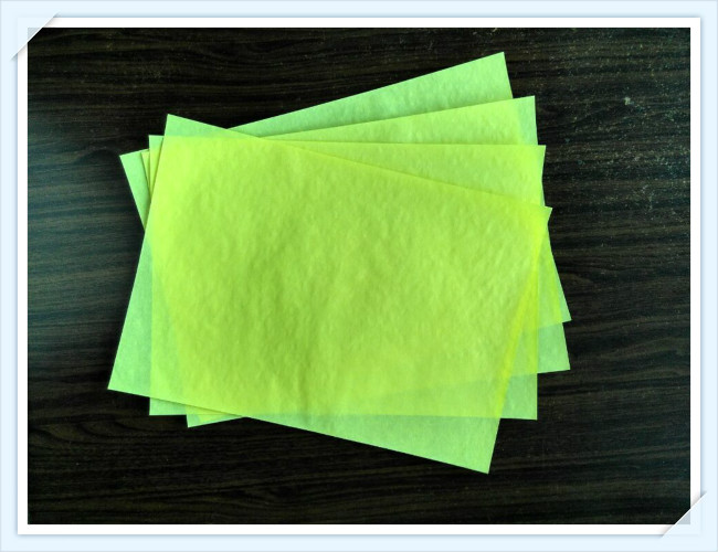 yellow parchment paper