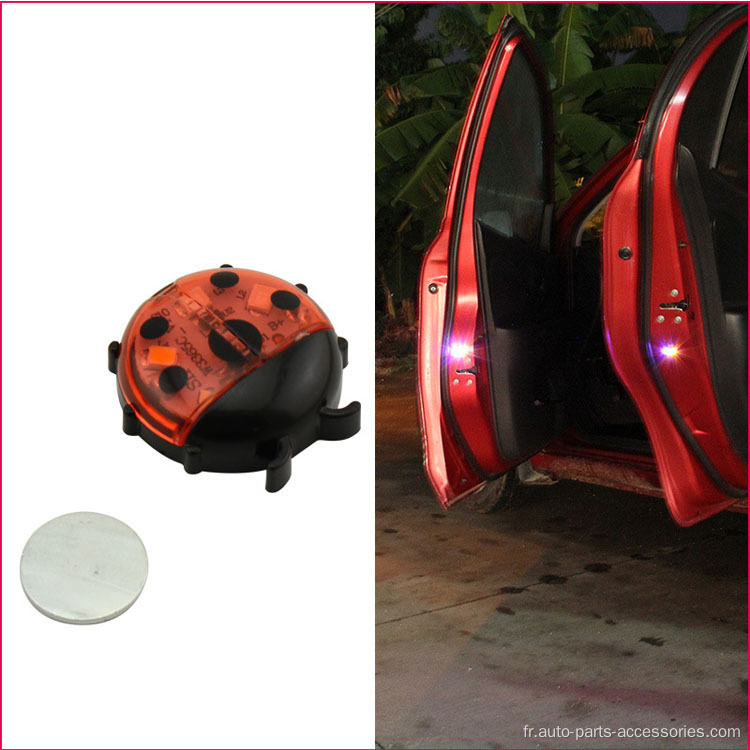 Avertissement de porte de voiture ouverte d&#39;urgence LED