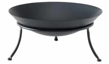 Outdoor Fire Pit Garden Round Bowl Fire Pit