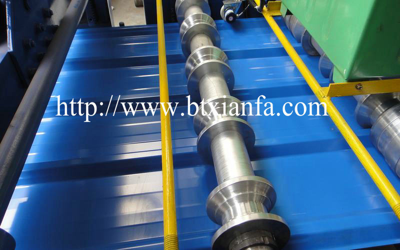 IBR Trapezoid Roof Tile Roll Forming Steel Machine