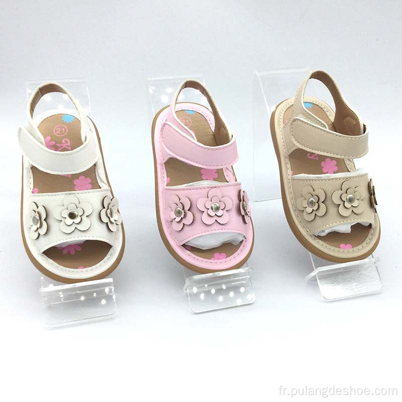 NOUVELLES SANQUALES DE CHAUSSURES BABY SHOPS GIRL PU