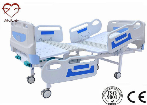 Three function manually ICU bed with Central brakes XR.LJ18-01