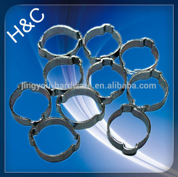 Good quality Aluminoum Double Ear Hose Clamp