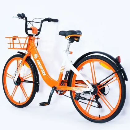 Chinese New City Bike with Seven-Speed Rental System