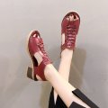 Γυναίκες PU High Heel Ρωμαϊκά σανδάλια