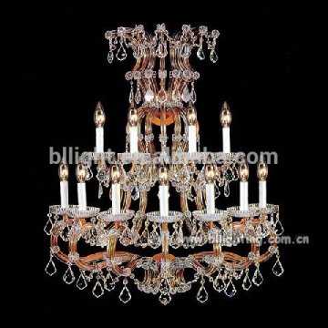 Attractive modern gold k9 crystal wall light