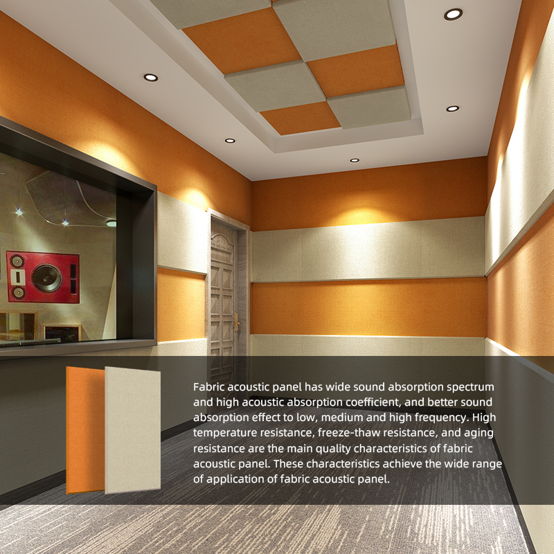 Fabric acoustic panel