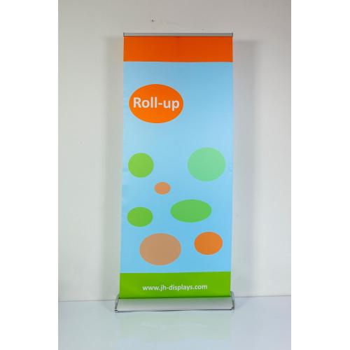 Wide Base Double Side Horizontal Roll up Banner