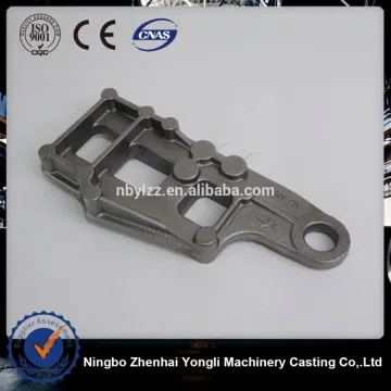 Ductile cast iron Fan shaft support plate for diesel engine spare parts
