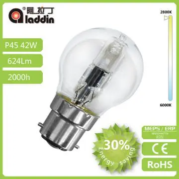 B22 G45 Halogen Light 42W