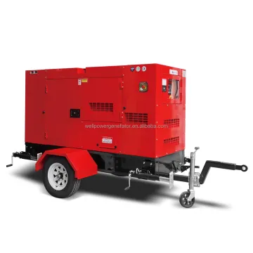 Portable Silent 40 KVA Generator Set Powered by Perkins 30 kW Diesel Motor