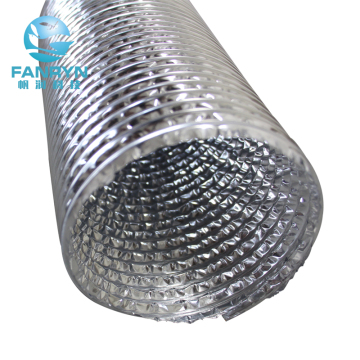 Double Layer Aluminum Foil Flexible Air Duct for HVAC and Kitchen Ventilation