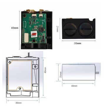 400m RS485 long Range Pulse Distance Sensor