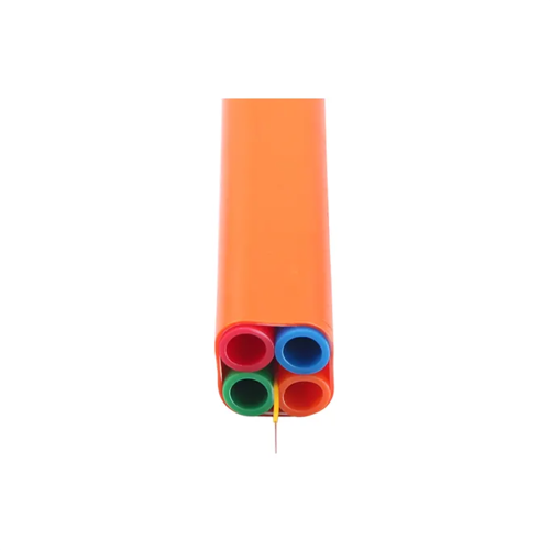 microduct pipe HDPE buried 12/10mm 4 ways HDPE micro duct bundle Factory