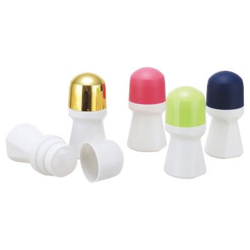 Wholesale Plastic Packing 50ml Deodorant Roll On Roller Ball Bottles