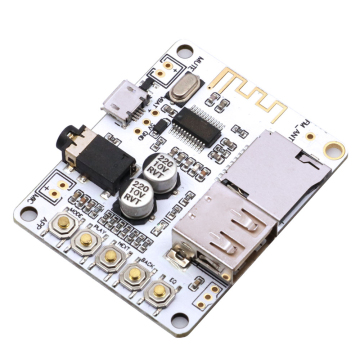 Module récepteur audio Bluetooth 5V avec emplacement de carte USB / TF - A7-004