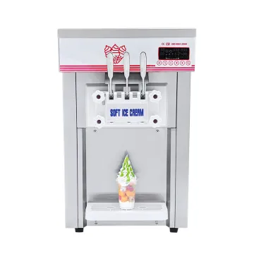 Commercial refrigerator soft serve ice cream machine price