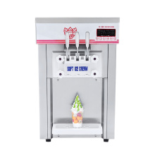 Bench Top 3 Flavors Soft Ice Cream Machine