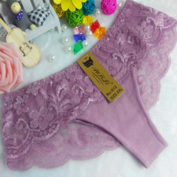 OEM großhandel China billig panty cameo braun sexy baumwolle spitze elastische neue stil phantasie unterwäsche 012