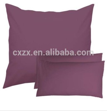 Polyester Fabric Microfiber plain dyed pillow case