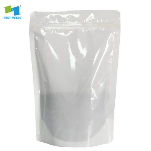 Sachets d&#39;emballage clairs en poudre de thé au lait de qualité alimentaire