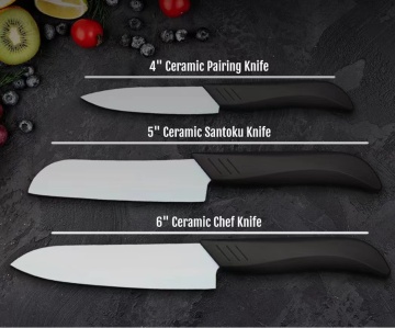 Sharp and Lightweight Ceramic Knife Set