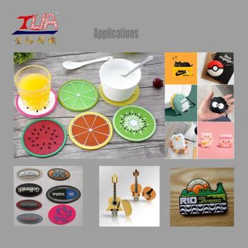 Volledig automatisch 3D Soft Silicone Label Souvenirs Machine