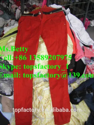 Cream second hand clothes american used clothing