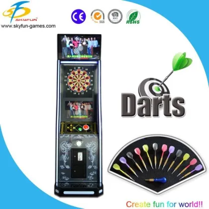 Indoor sports game machine electronic dart machine coin operated arcade dart machine