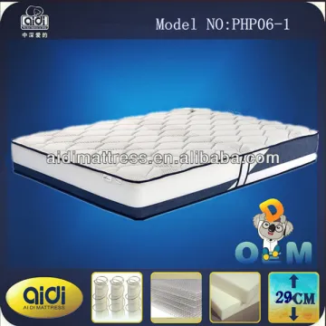 Comfort night foam mattress with AG Fabric cover,pocket spring foam mattress OHP06-1