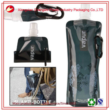 Reusable Foldable Water Bottle With Spout